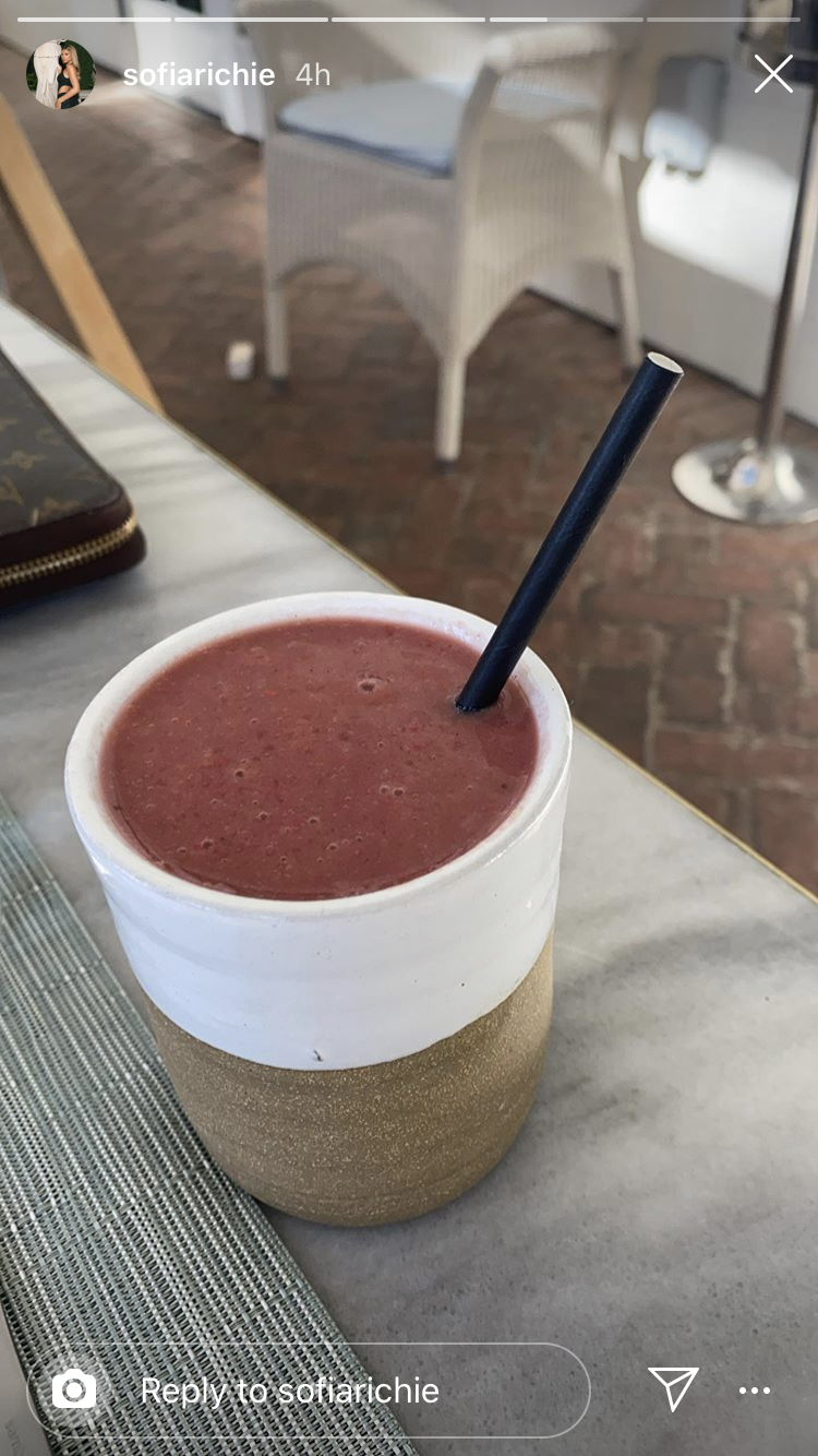 Sofia Richie Food Gallery January 25