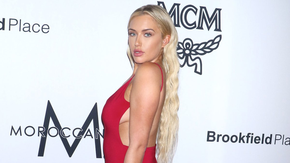 Stassie Karanikolaou Red Dress
