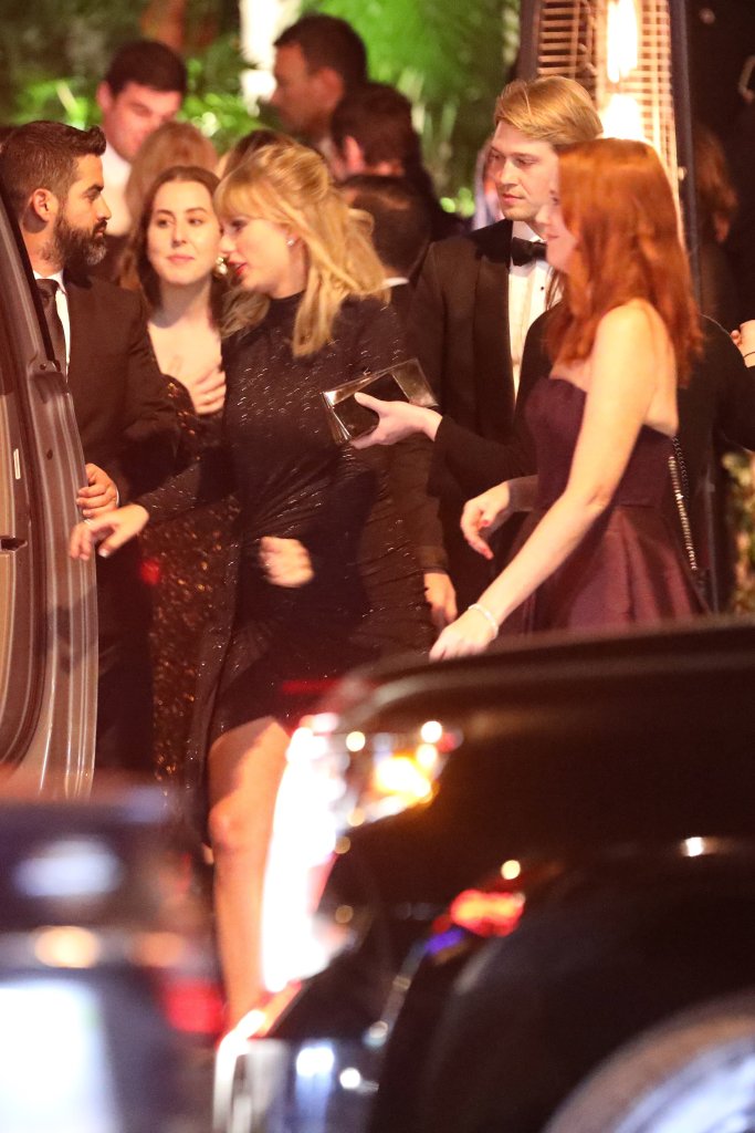 Taylor Swift and Joe Alwayn at the Golden Globes Afterparty