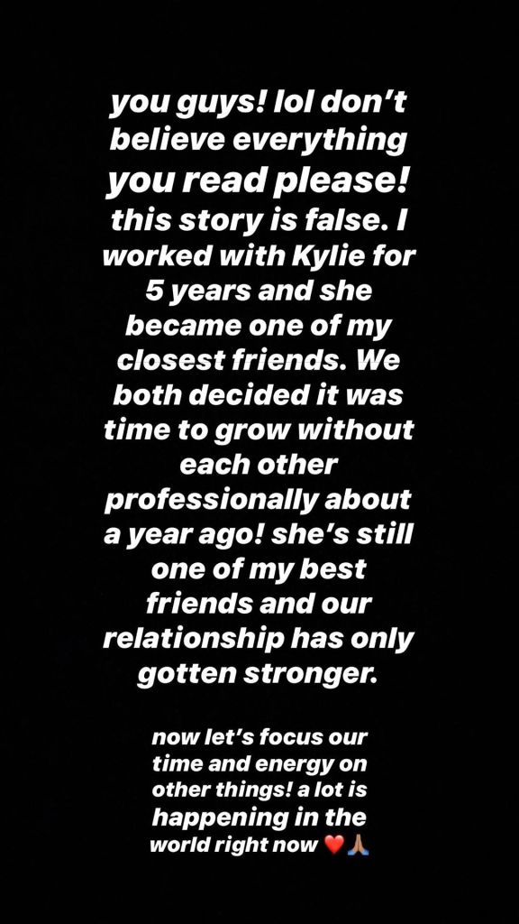 Victoria Villarroel Instagram Message 
