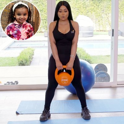 Watch Blac Chyna At-Home Workout With Daughter Dream Kardashian