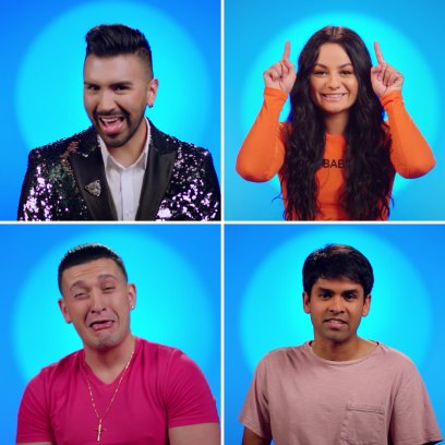 Chris, Sammie, Joey and Shubham on The Circle on Netflix