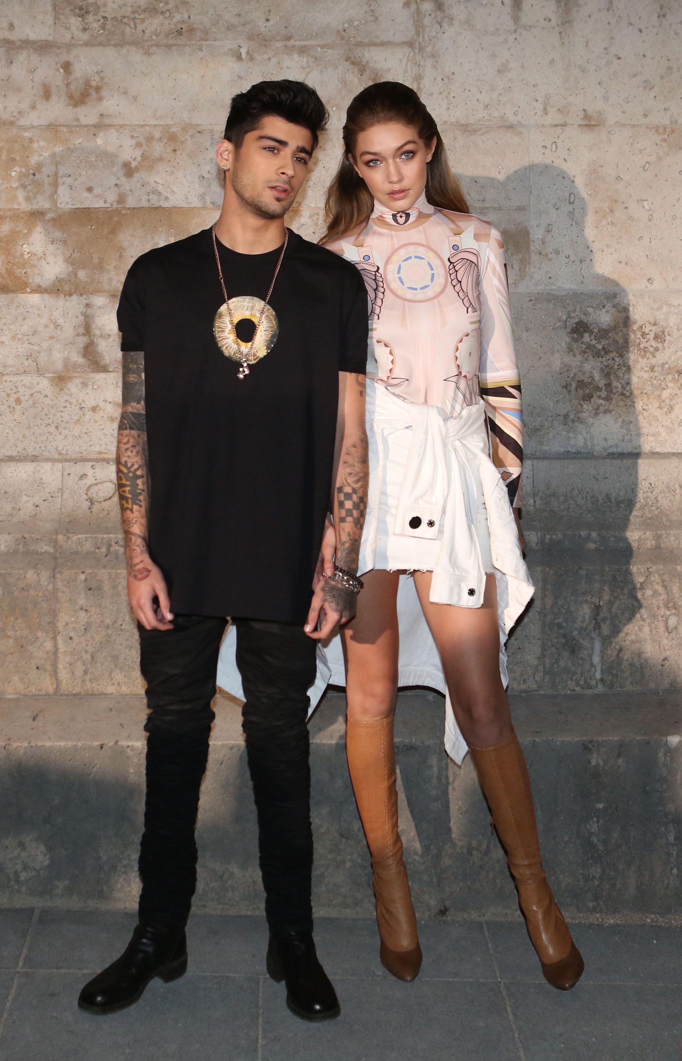 Zayn Malik and Gigi Hadid 