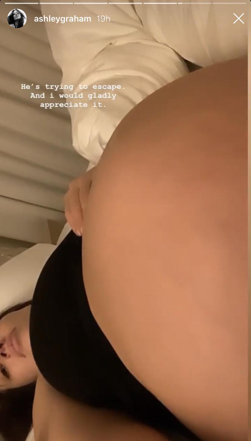 Ashley Graham Baby Bump