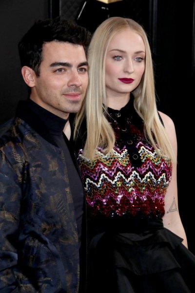 joe jonas and sophie turner at the 2020 grammys