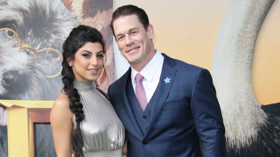 john cena's girlfriend shay shariatzadeh looked 'comfortable' at the 'dolittle' premiere