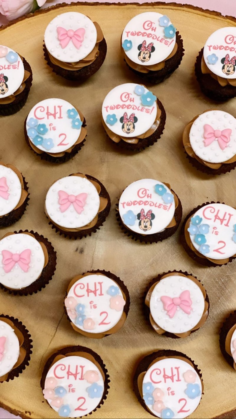 Chicago West Birthday Cupcakes