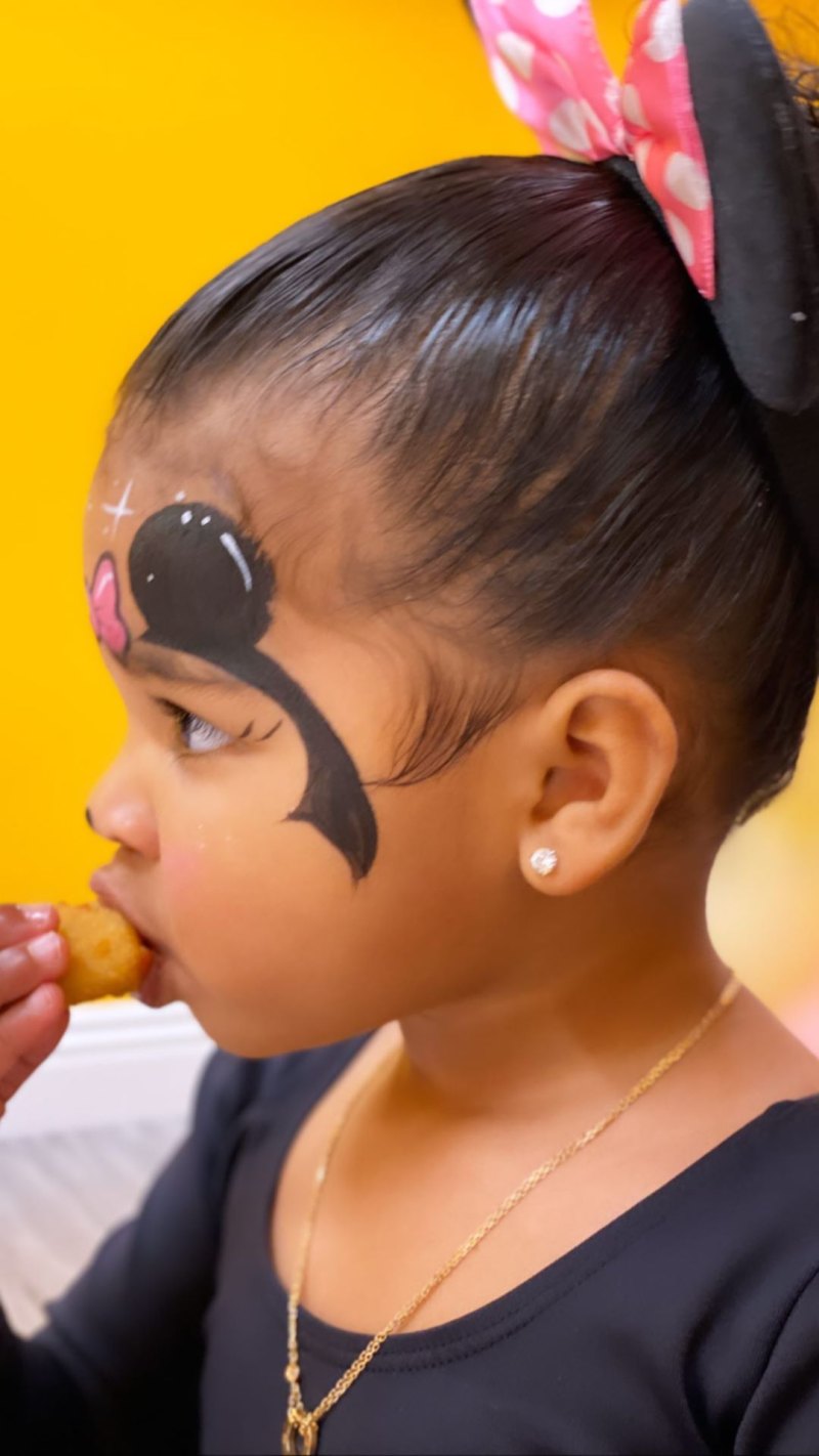 Chicago West Birthday Party Face Painting and Snacking