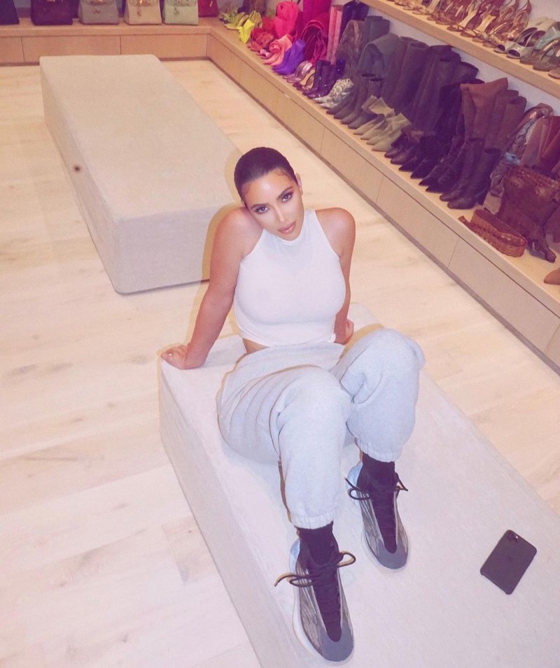 Kim kardashian accessories closet pose