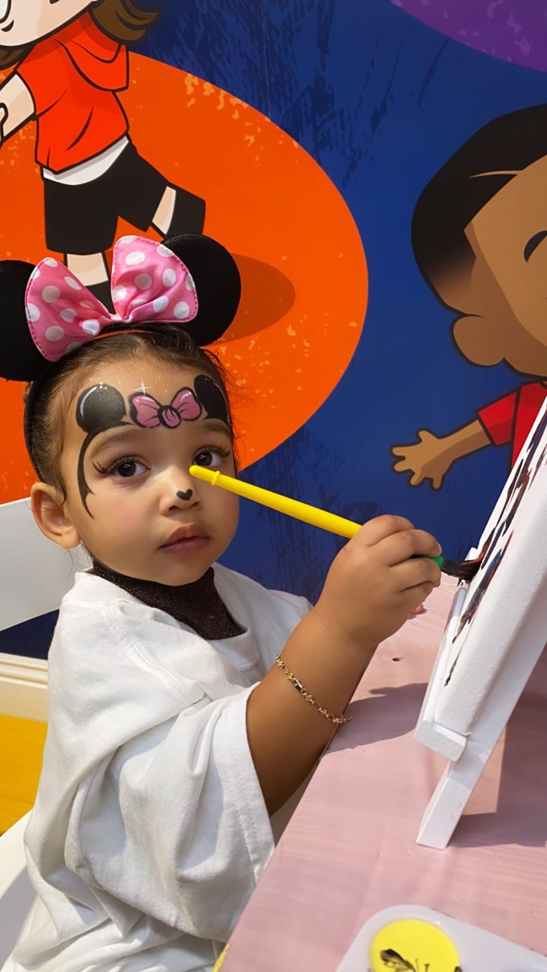 Chicago West Birthday Party Painting 2