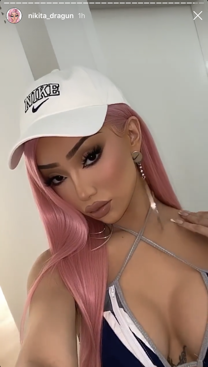 Nikita Dragun Nike Outfit