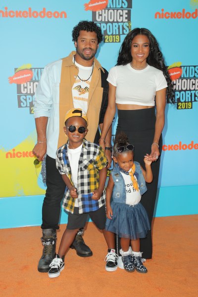 Ciara and Russell Wilson Family
