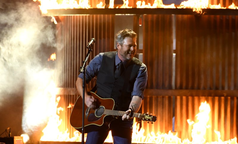 Blake Shelton Performing at 2020 Grammys
