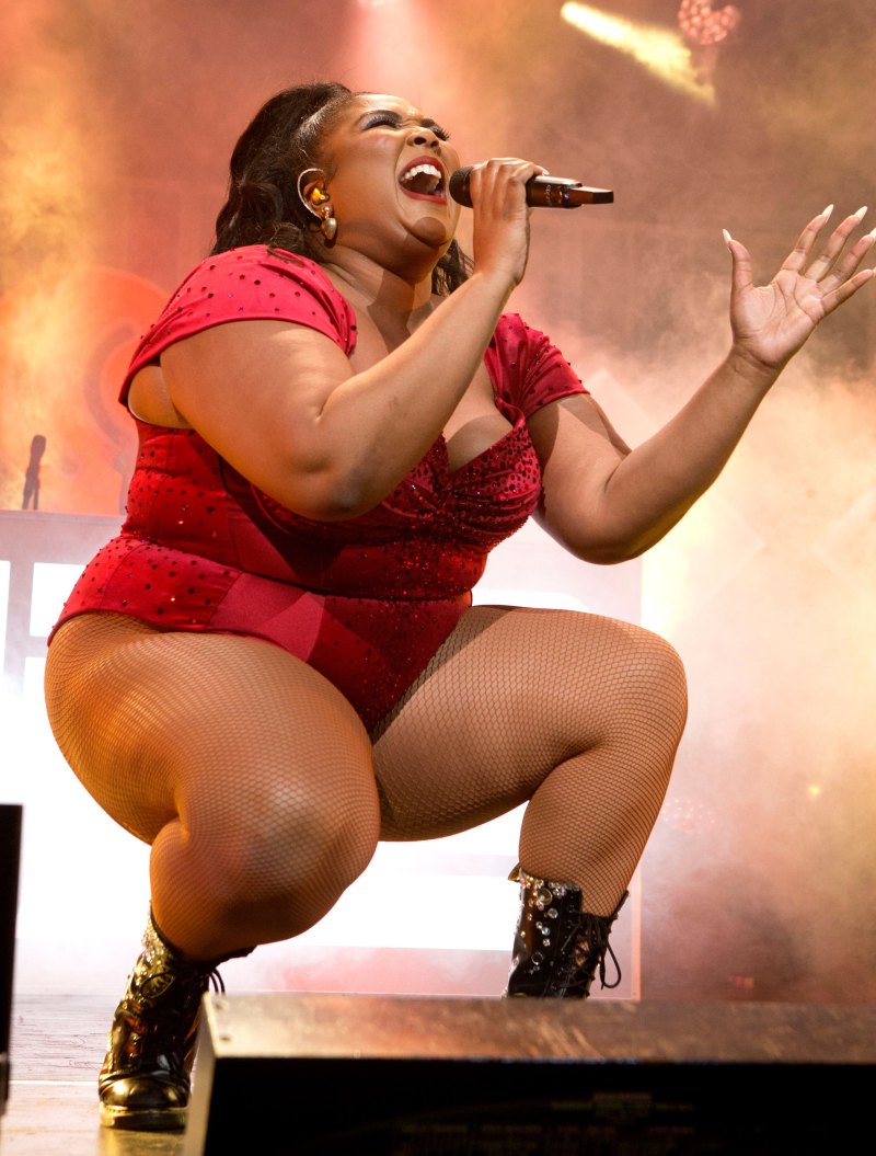 Lizzo Performing at 2020 Grammys