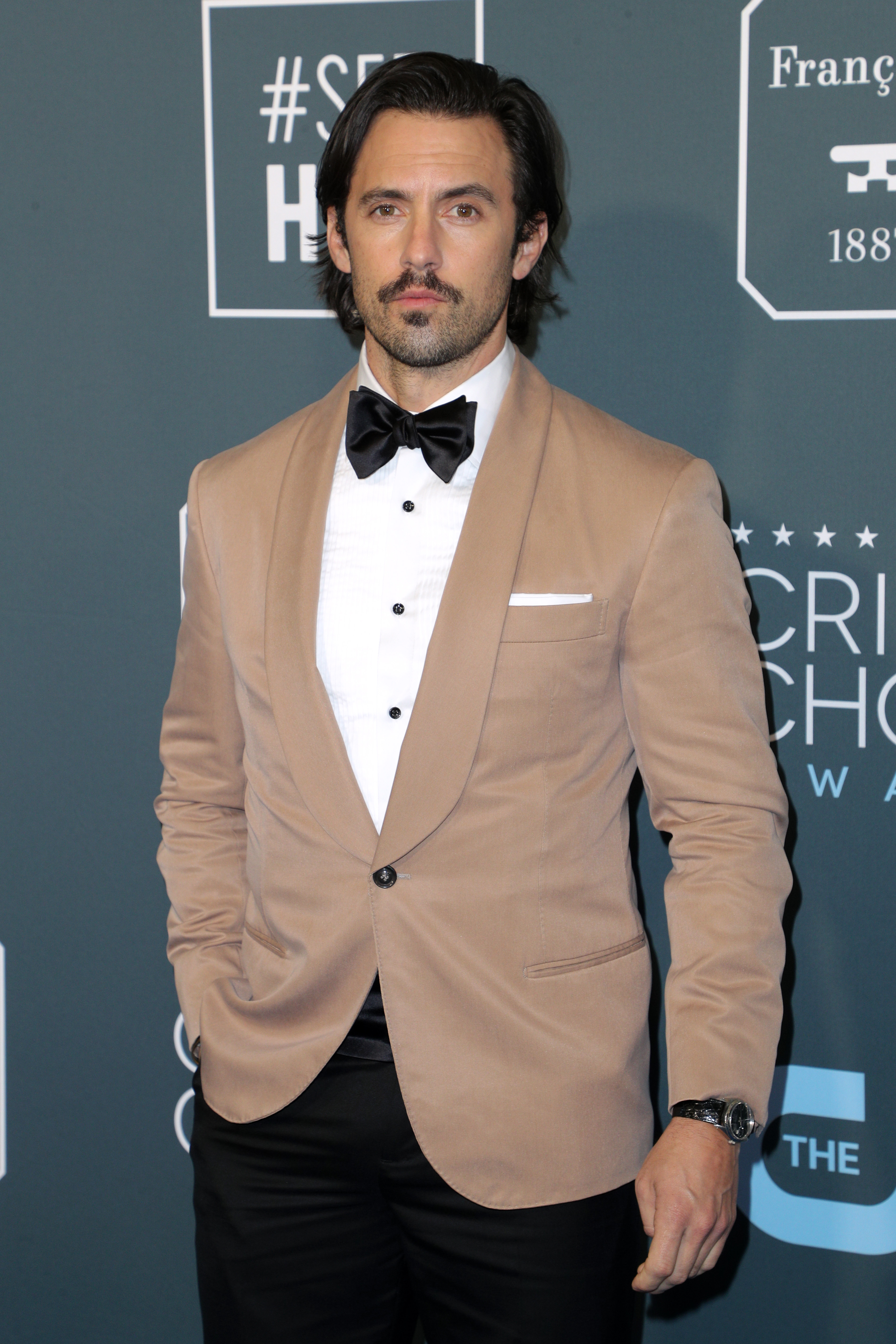 Milo Ventimiglia 25th Annual Critics' Choice Awards, Arrivals, Barker Hanger, Los Angeles, USA - 12 Jan 2020