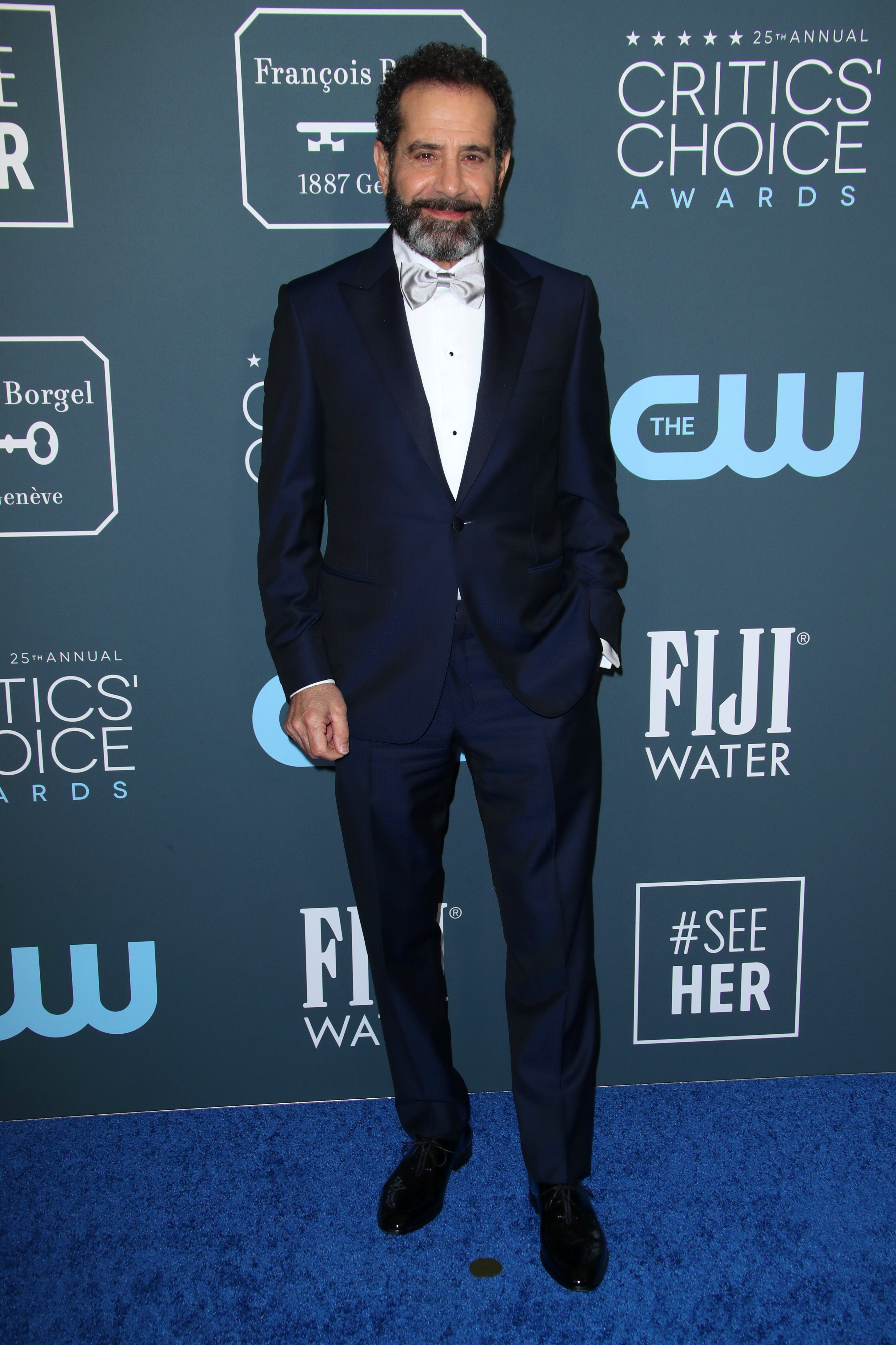 Tony Shalhoub 25th Annual Critics' Choice Awards, Arrivals, Barker Hanger, Los Angeles, USA - 12 Jan 2020