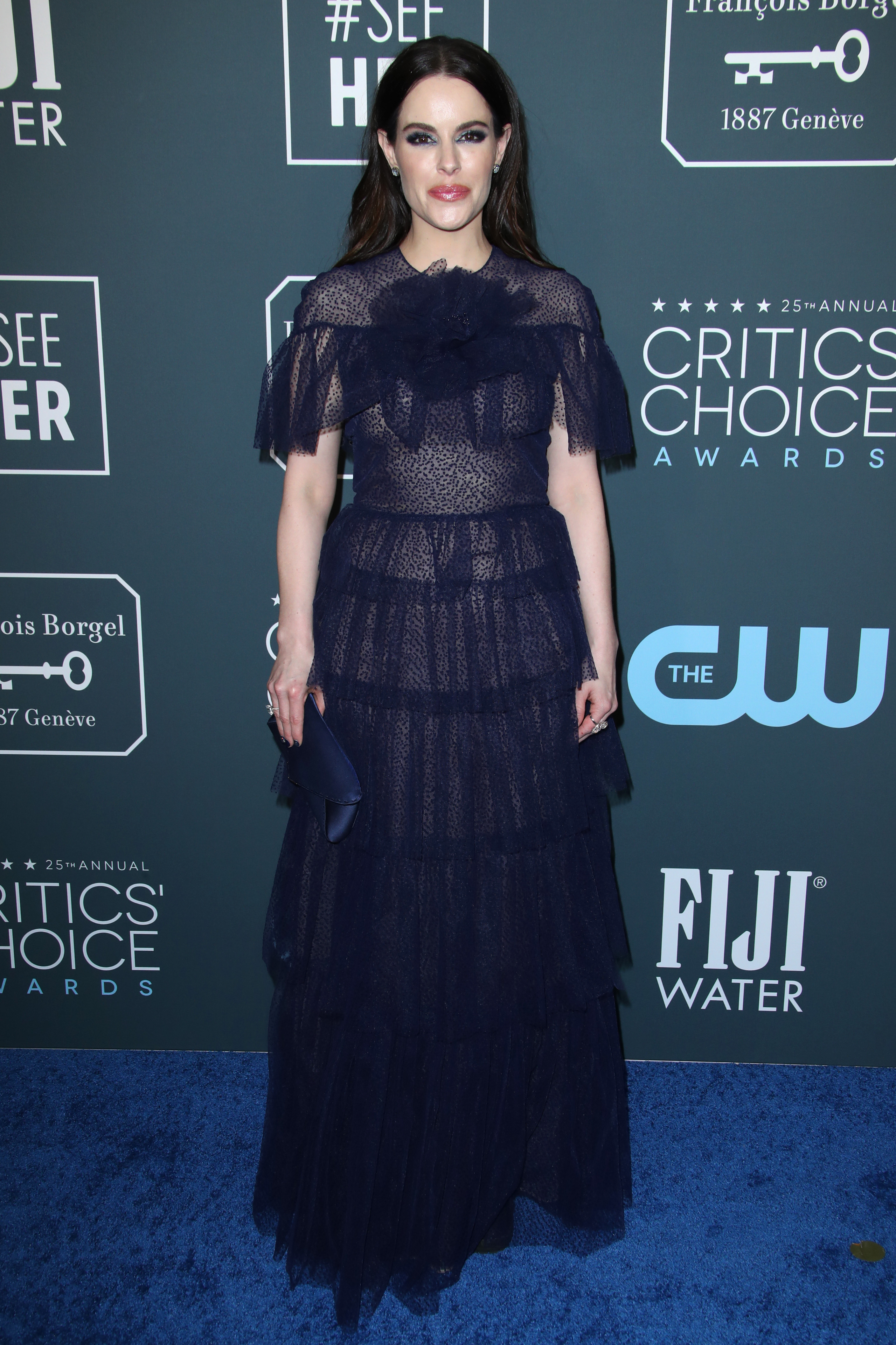 Emily Hampshire 25th Annual Critics' Choice Awards, Arrivals, Barker Hanger, Los Angeles, USA - 12 Jan 2020
