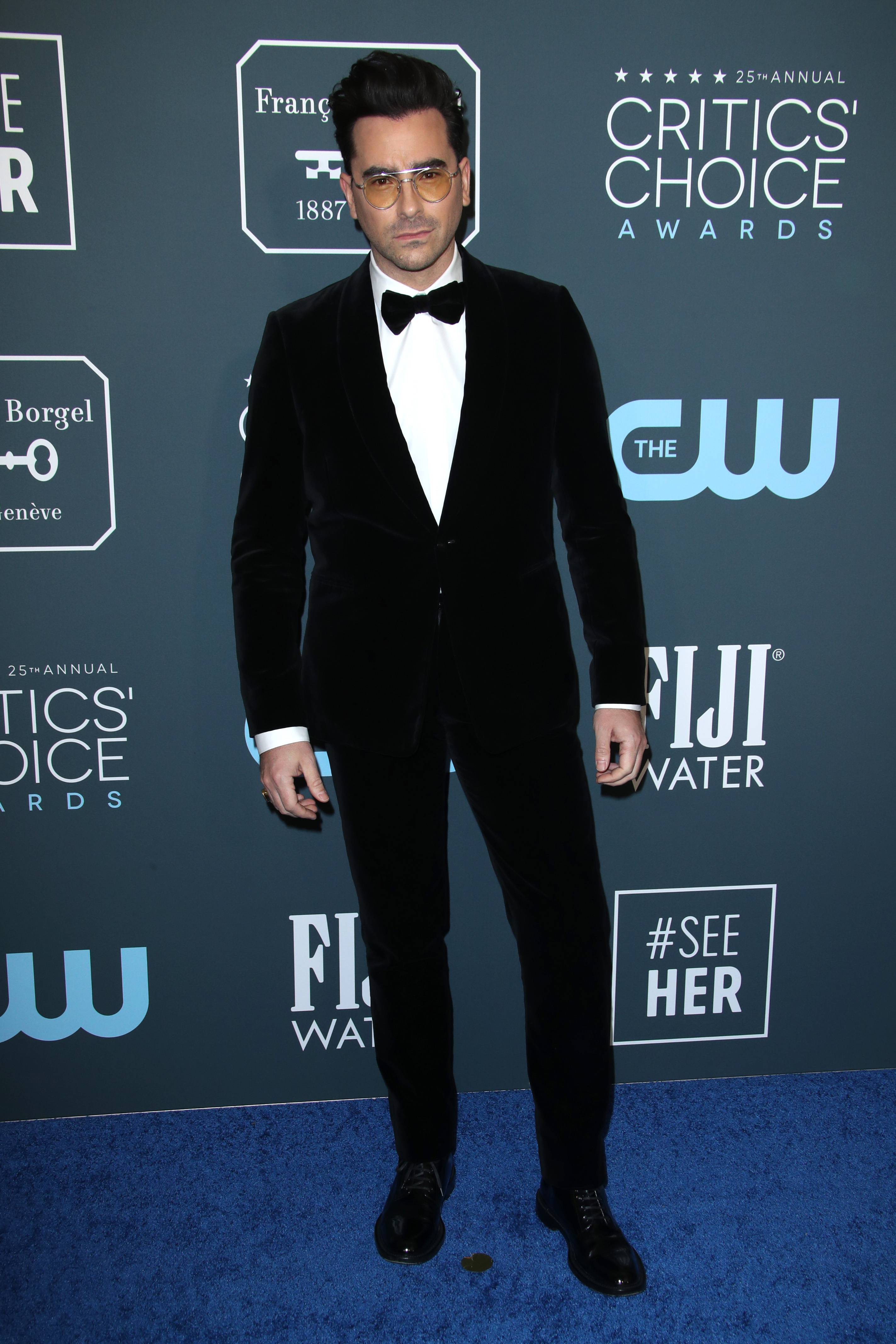 Daniel Levy 25th Annual Critics' Choice Awards, Arrivals, Barker Hanger, Los Angeles, USA - 12 Jan 2020