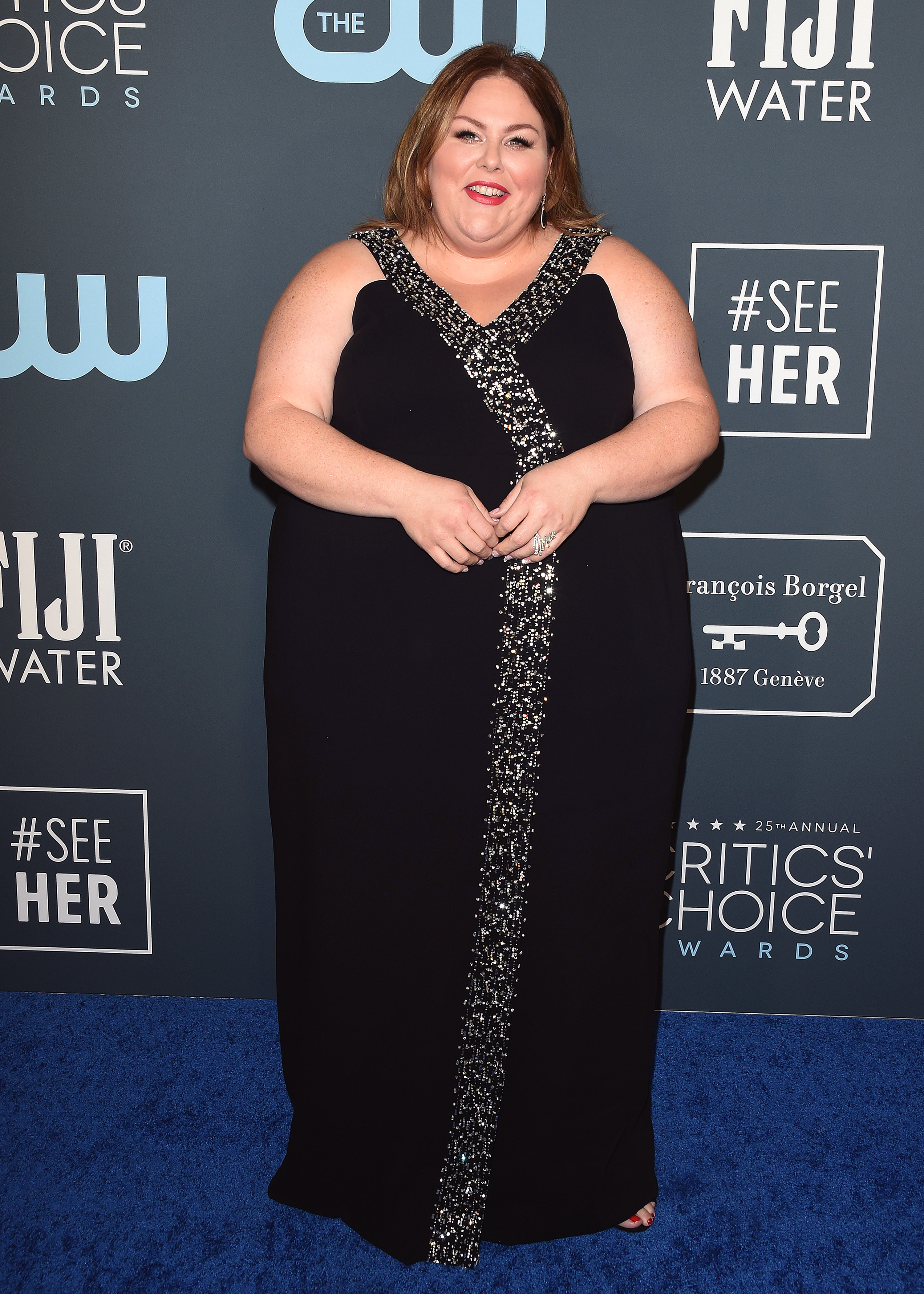 Chrissy Metz 25th Annual Critics' Choice Awards, Arrivals, Barker Hanger, Los Angeles, USA - 12 Jan 2020