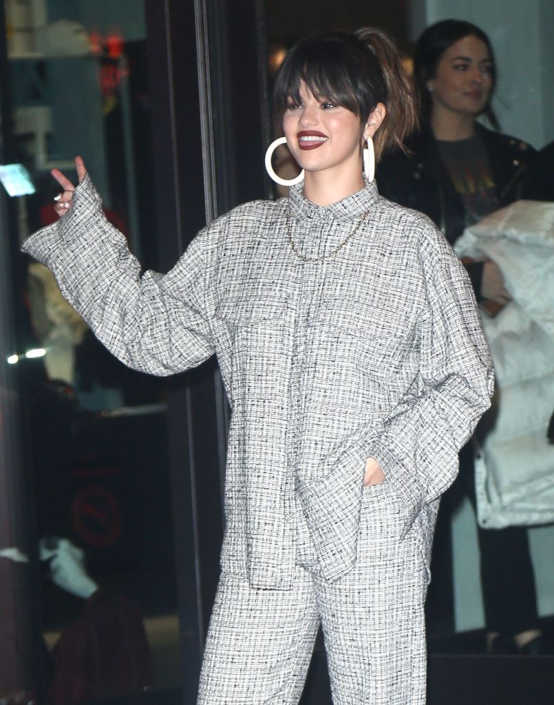 Selena Gomez out and about, New York, USA - 14 Jan 2020