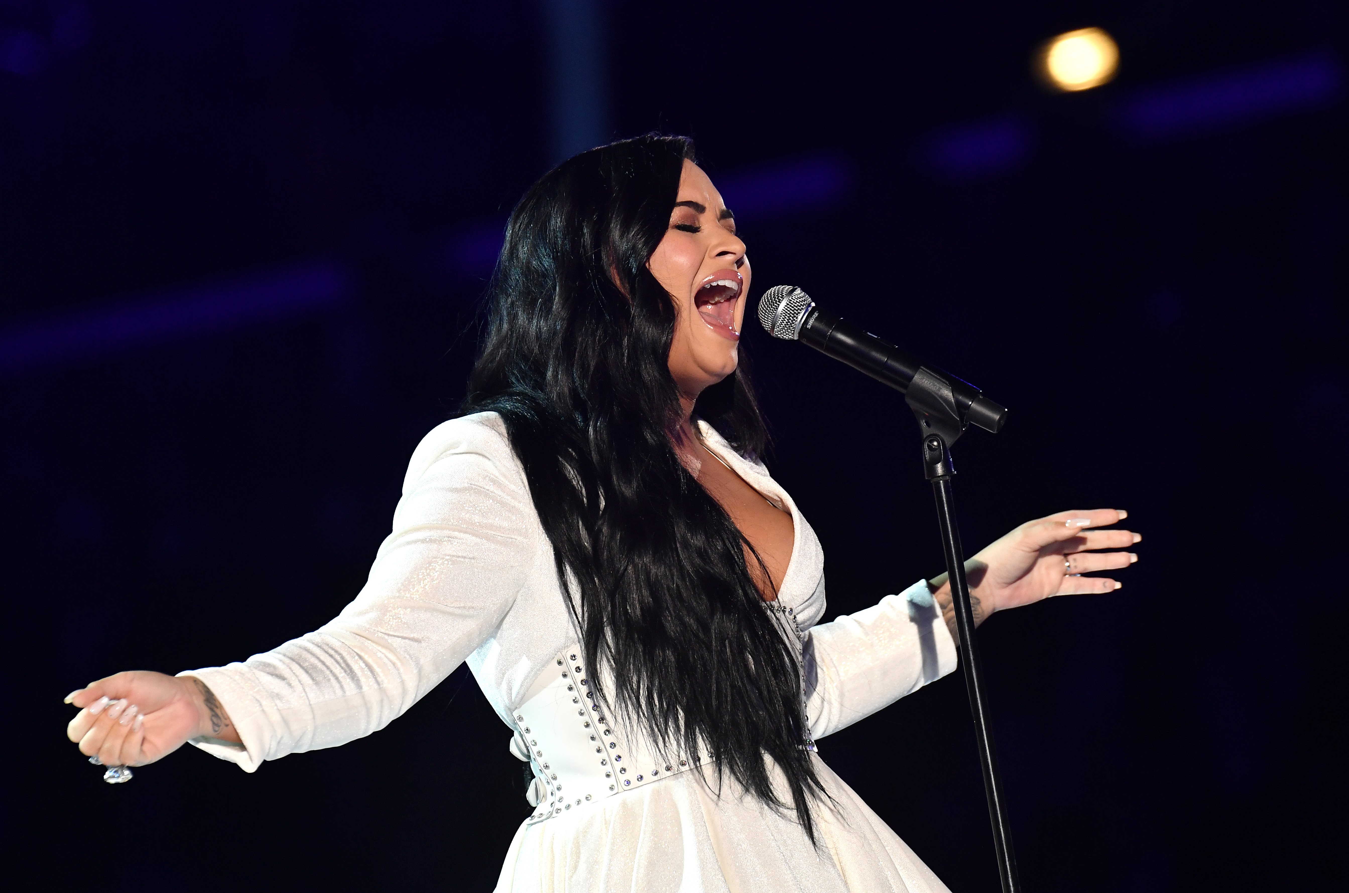 Demi Lovato Performing 62nd Annual Grammy Awards, Show, Los Angeles, USA - 26 Jan 2020