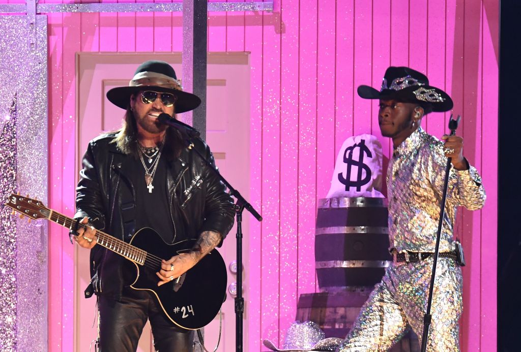 Billy Ray Cyrus and Lil Nas X 62nd Annual Grammy Awards, Show, Los Angeles, USA - 26 Jan 2020