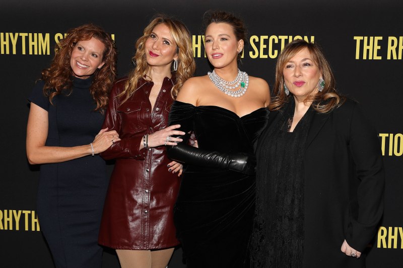 Robyn Lively, Ofira Sandberg, Blake Lively and Lorraine Schwartz New York Special Screening of 'The Rhythm Section', USA - 27 Jan 2020