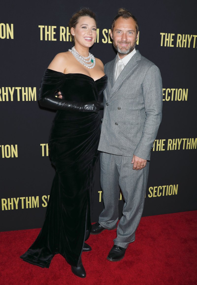 Blake Lively and Jude Law 'The Rhythm Section' film premiere, Arrivals, Brooklyn Academy of Music, New York, USA - 27 Jan 2020