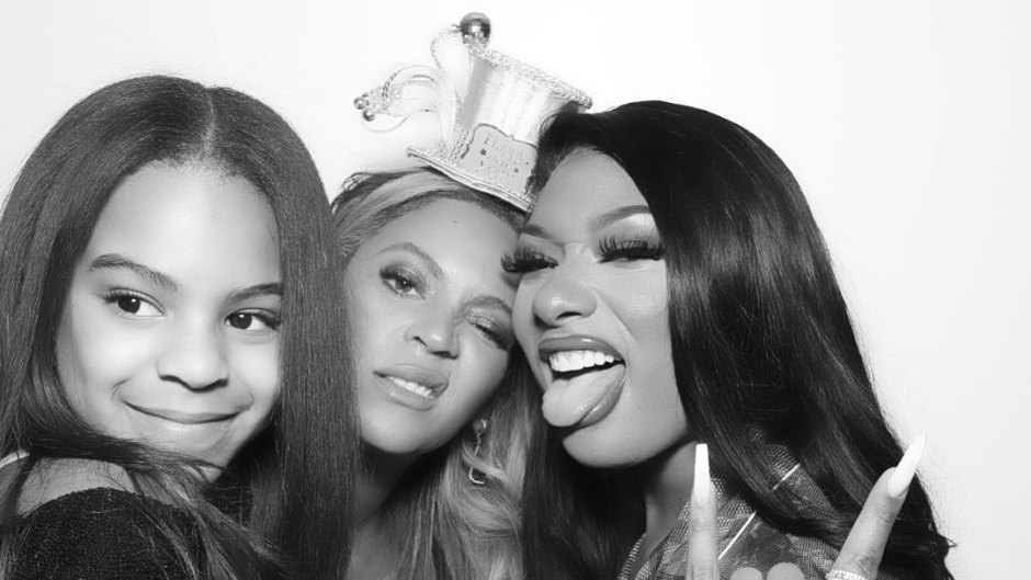 Megan Thee Stallion Spends NYE With Beyonce and Blue Ivy
