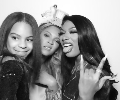 Megan Thee Stallion Spends NYE With Beyonce and Blue Ivy