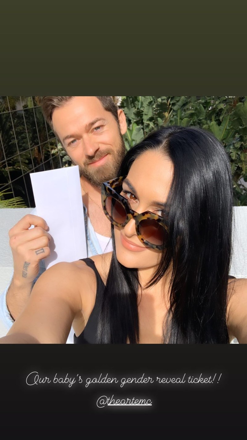 Nikki Bella and Artem Gender Reveal