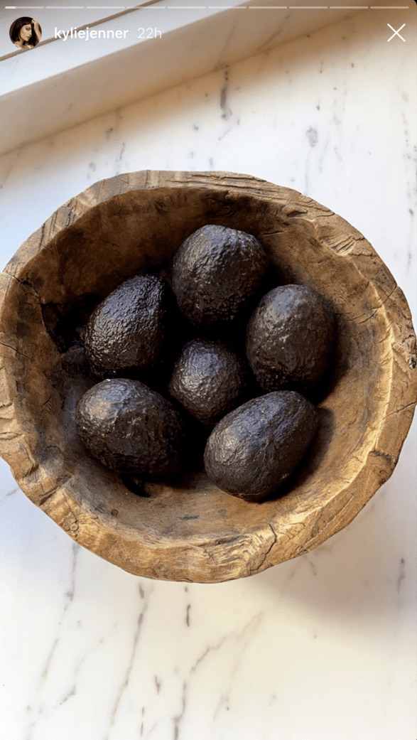 What Kylie Jenner Eats Avocado