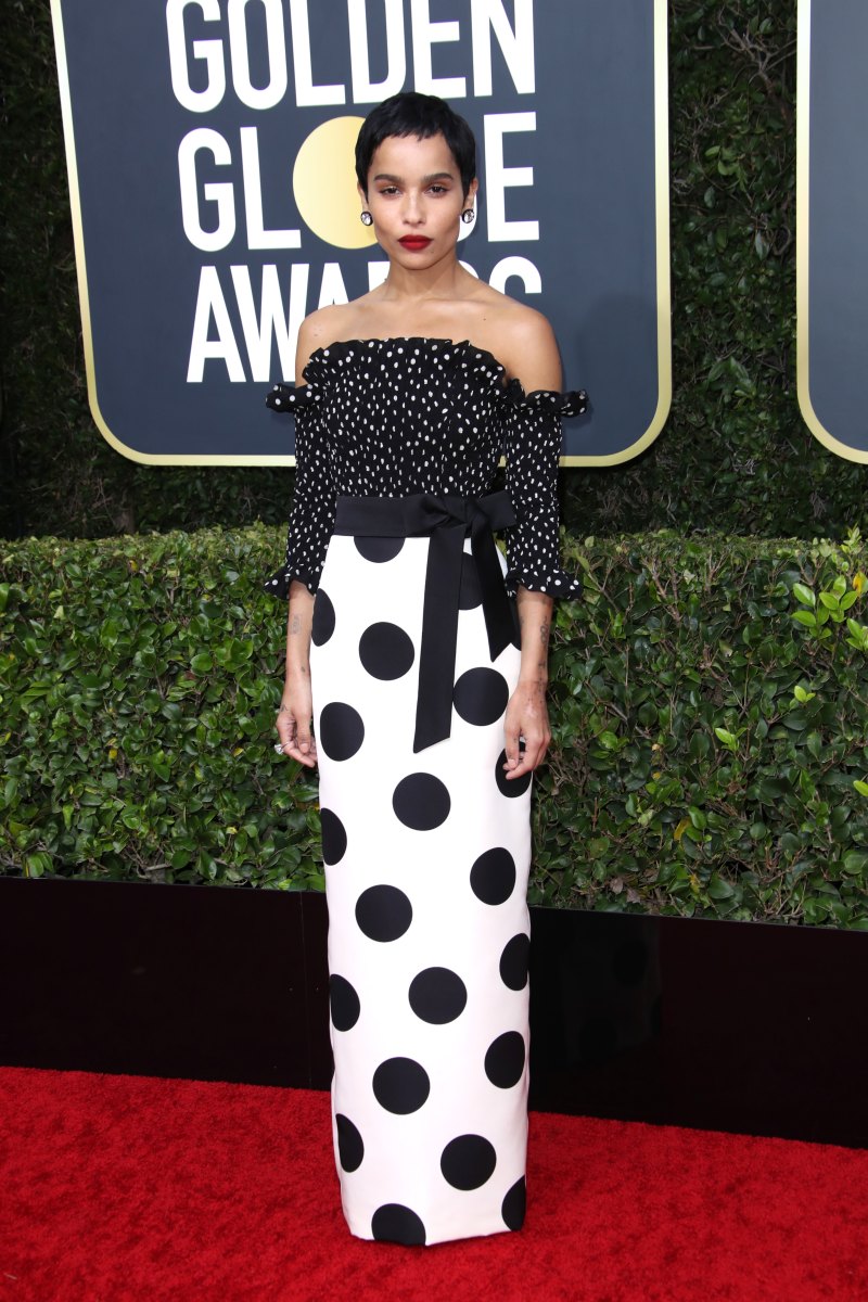 Zoe Kravitz Best Dressed 2020 Golden Globes