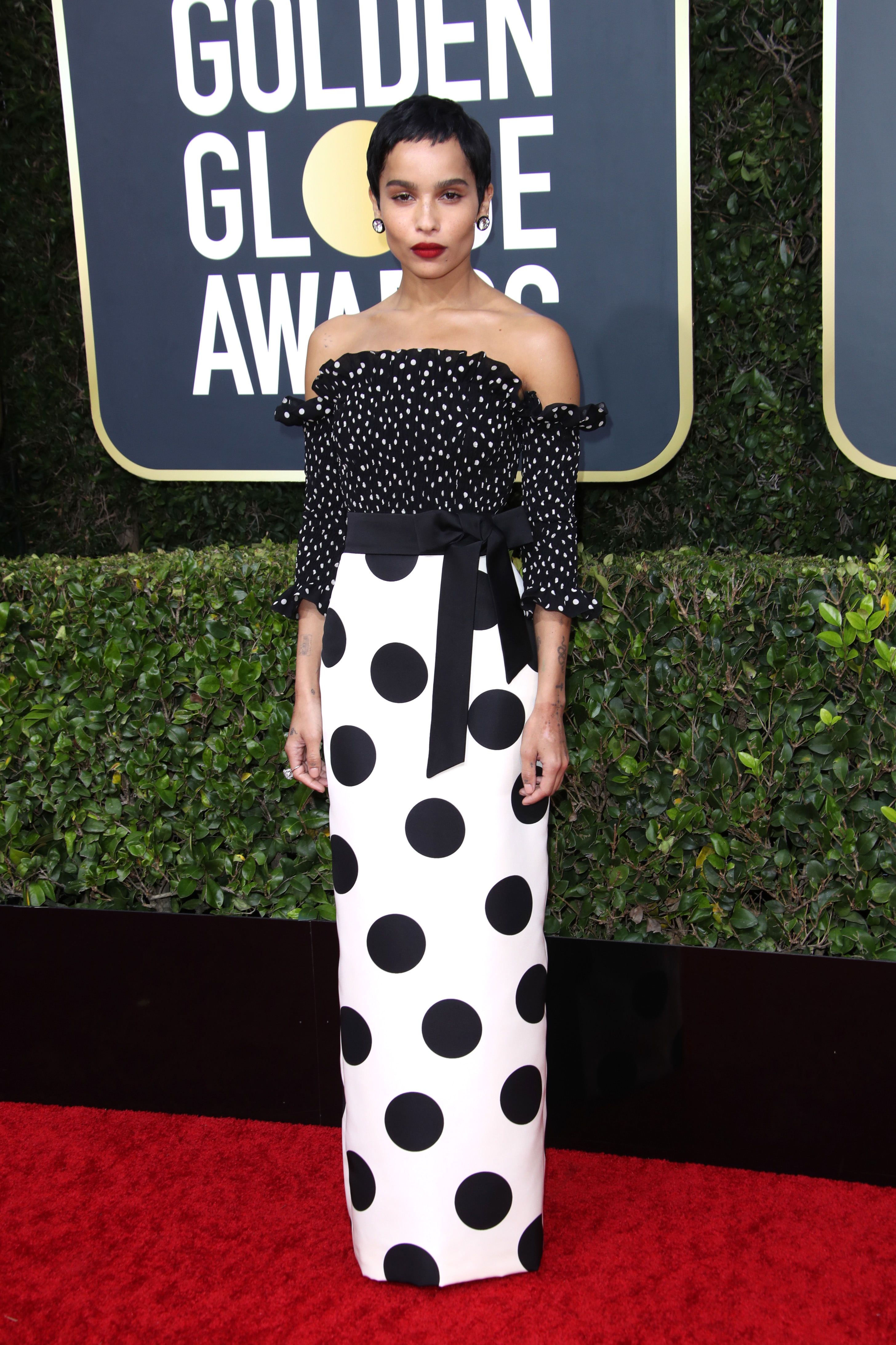 Zoe Kravitz Best Dressed 2020 Golden Globes
