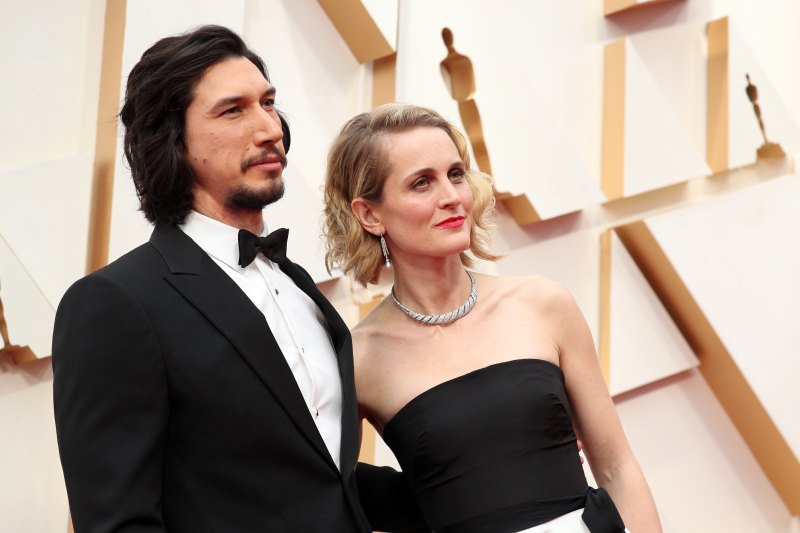 Adam Driver and Joanne Tucker