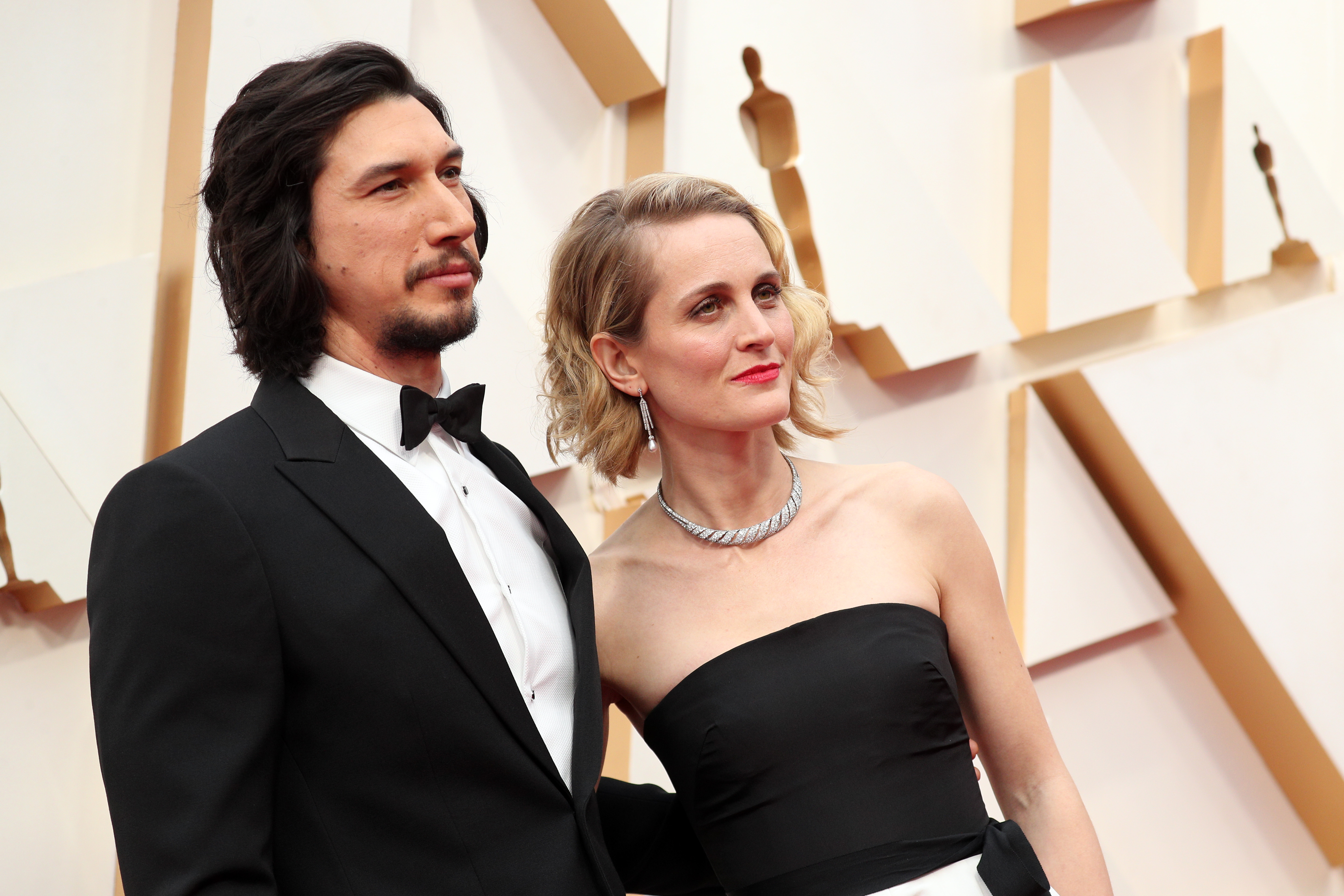 Adam Driver and Joanne Tucker