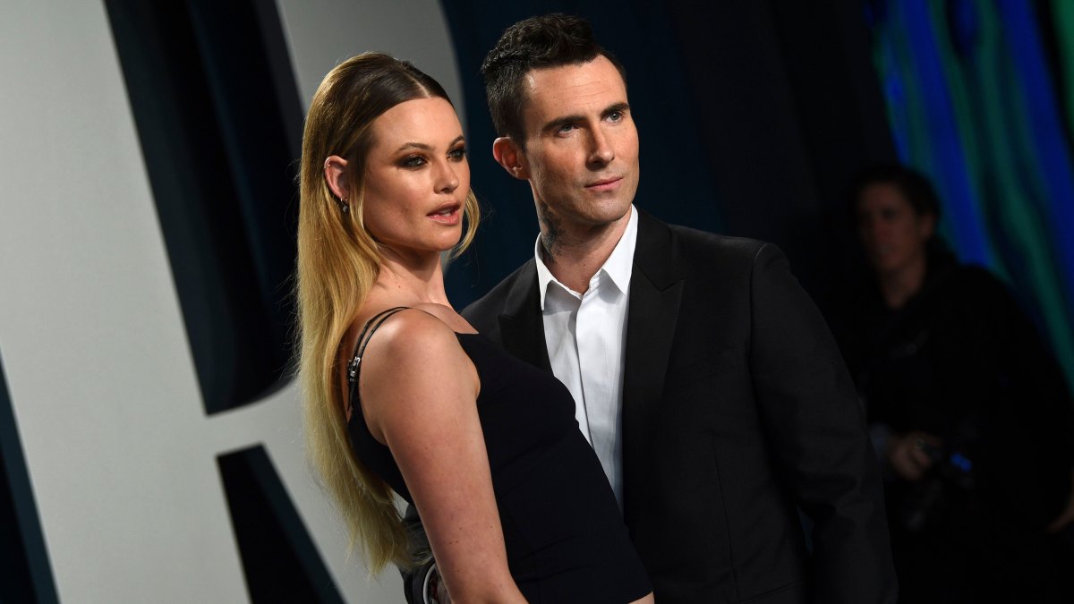 Adam Levine and Behati Prinsloo