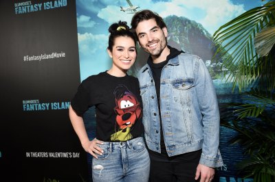 Ashley Iaconetti Wearing a Disney Shirt With Jared Haibon