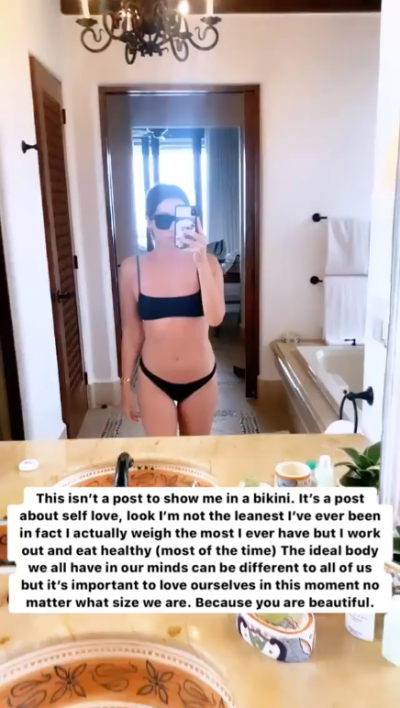 Ashley Tisdale Shares a Bikini Selfie and Message About Self-Love