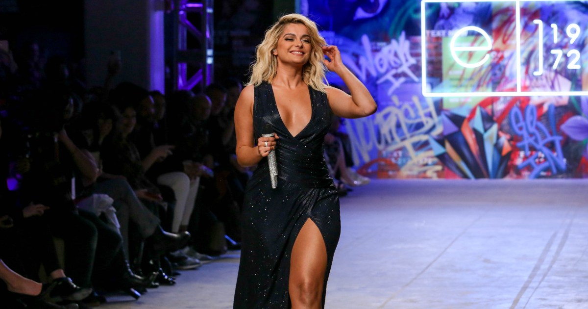 Bebe Rexha Rocks Chic Makeup And Dress At Nyfw Event See Photos