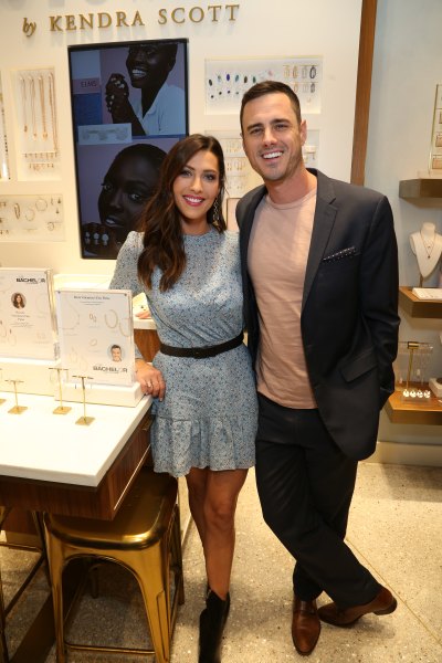 Ben Higgins Wearing a Suit With Becca Kufrin