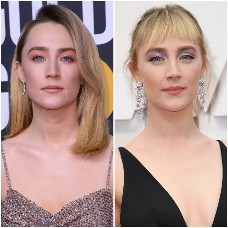 Celebrity Hair Transformations 2020, Saoirse Ronan