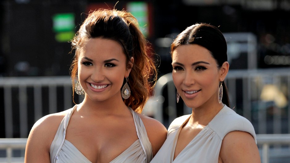Demi Lovato and Kim Kardashian