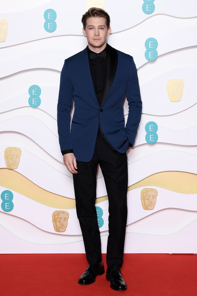 Joe Alwyn Red Carpet 2020 BAFTAs Without Taylor Swift