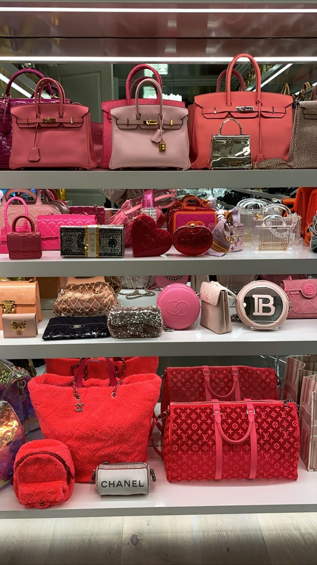 Kylie Jenner's Purse Closet Holds Over $250,000 Worth of Designer Handbags:  See for Yourself!