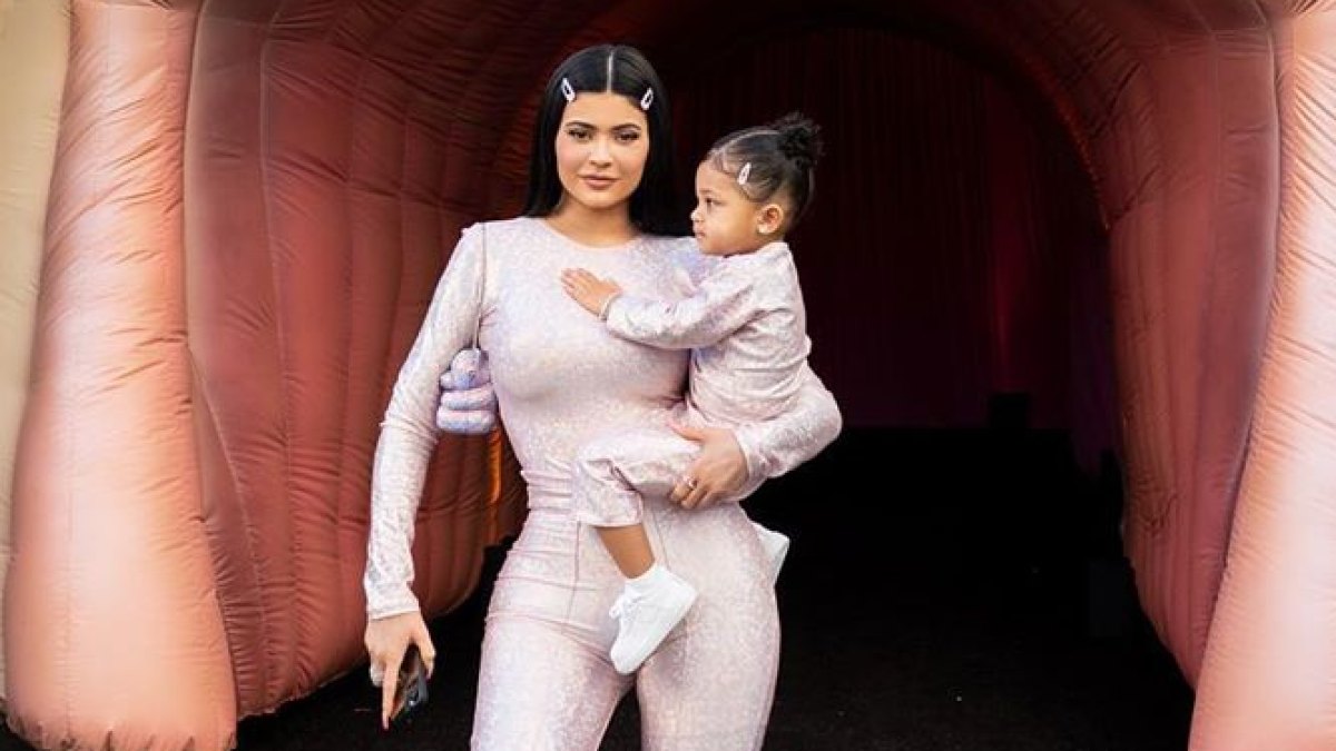 Kylie Jenner and Stormi Webster Matching Outfit Moments