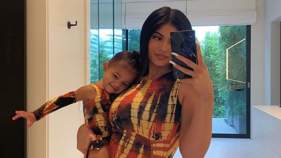 Kylie Jenner and Stormi Webster Matching Outfit Moments