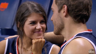 Madison With Peter on the Bachelor