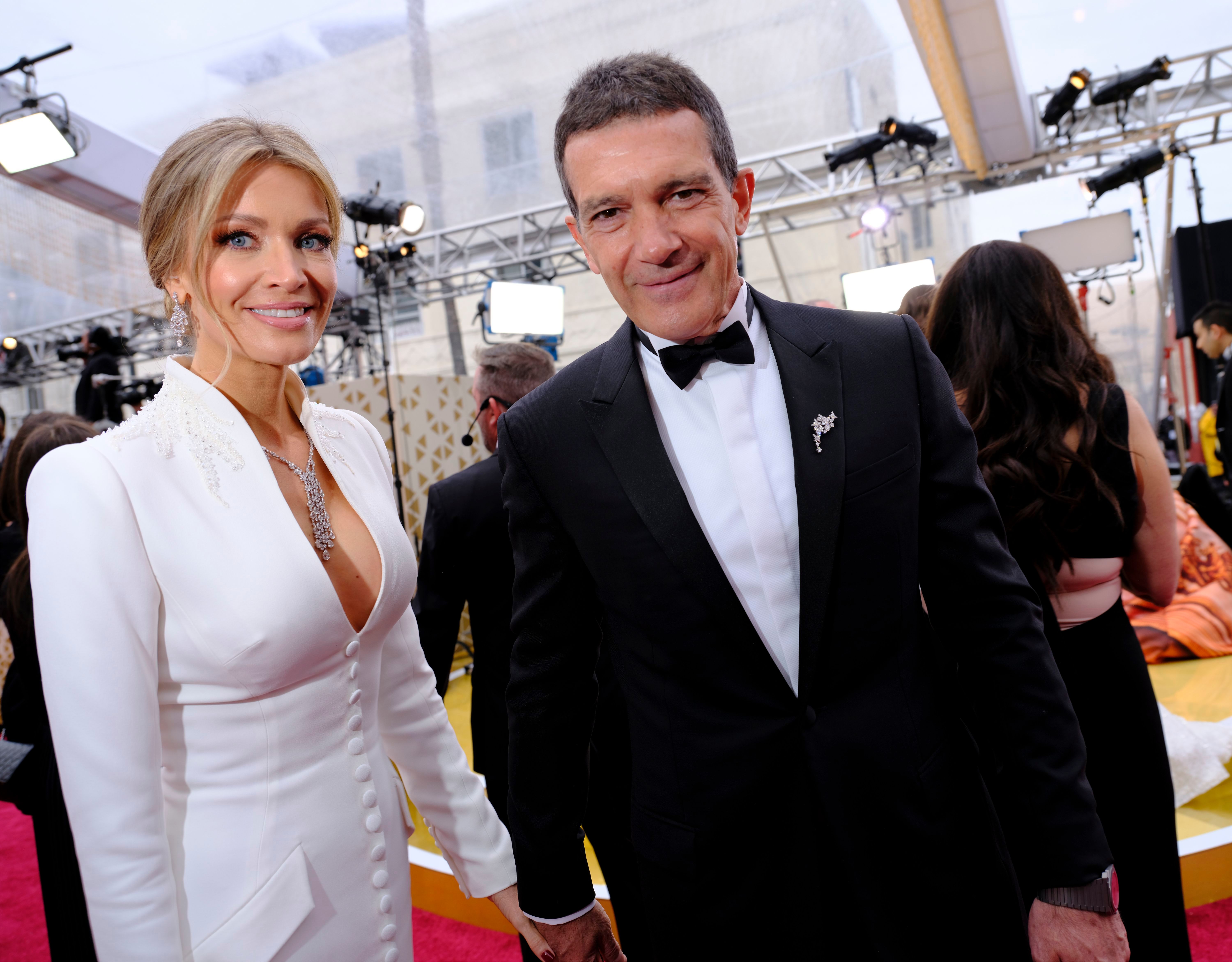 Nicole Kimpel and Antonio Banderas