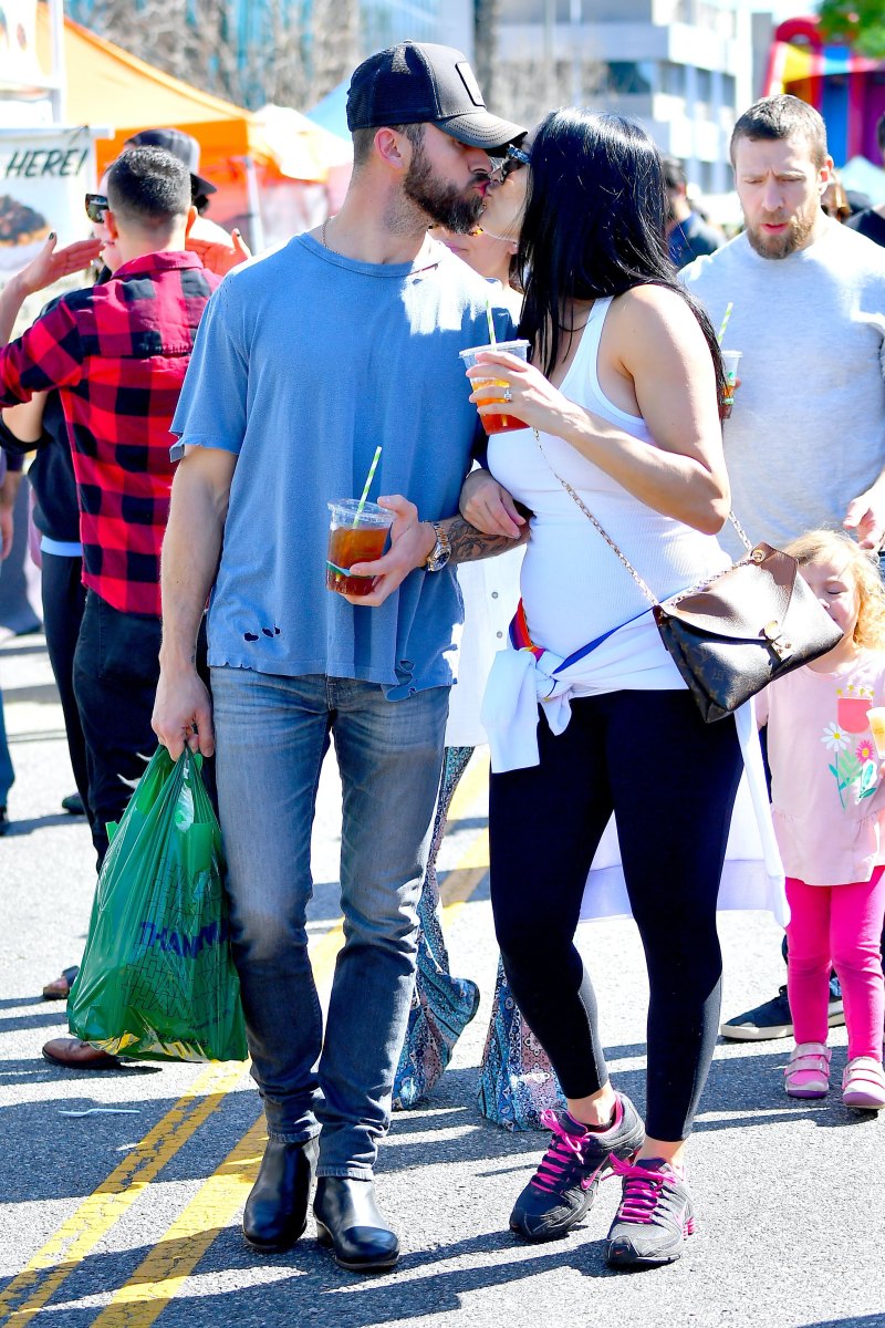 Nikki Bella and Artem Chigvintsev Shopping